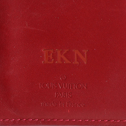 Louis Vuitton Vernis French Purse Wallet Pomme d'Amour 6 of 7
