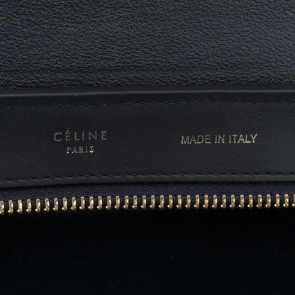 Celine Smooth Calfskin Suede Small Bi-Color Trapeze Palm 5 of 14