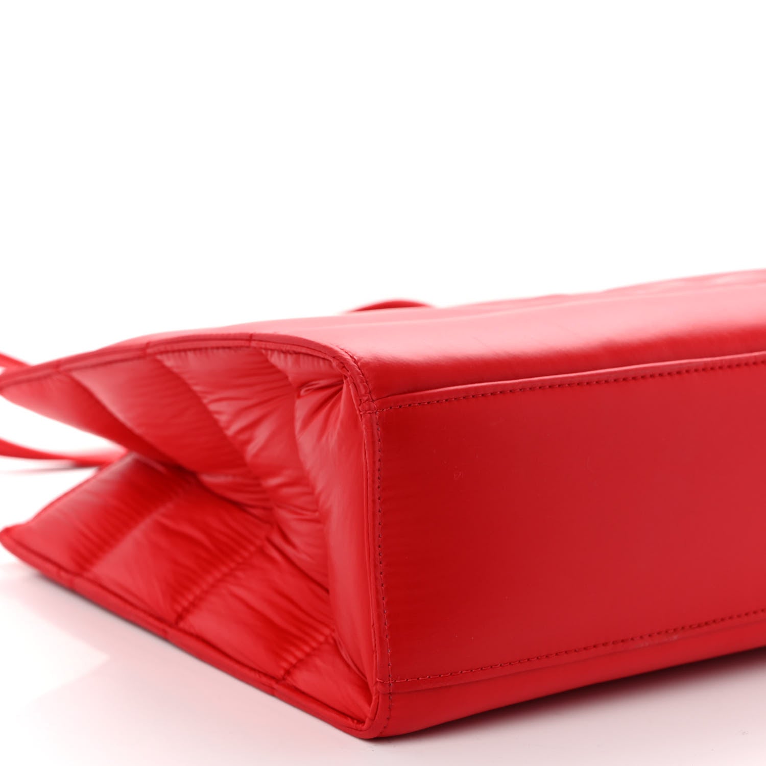 Telfar Nylon Medium Puff Shopping Bag Red 8 of 9