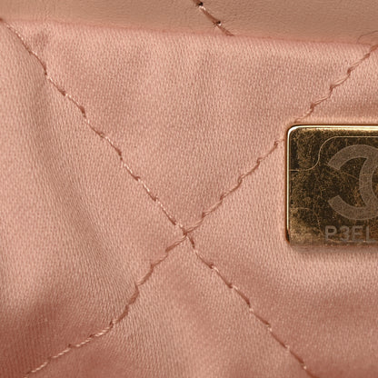 Chanel Calfskin Quilted Small Chanel 22 Light Pink 8 of 12