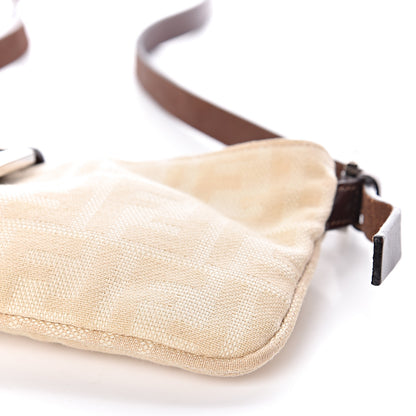Fendi Zucca Shoulder Bag Beige 6 of 9