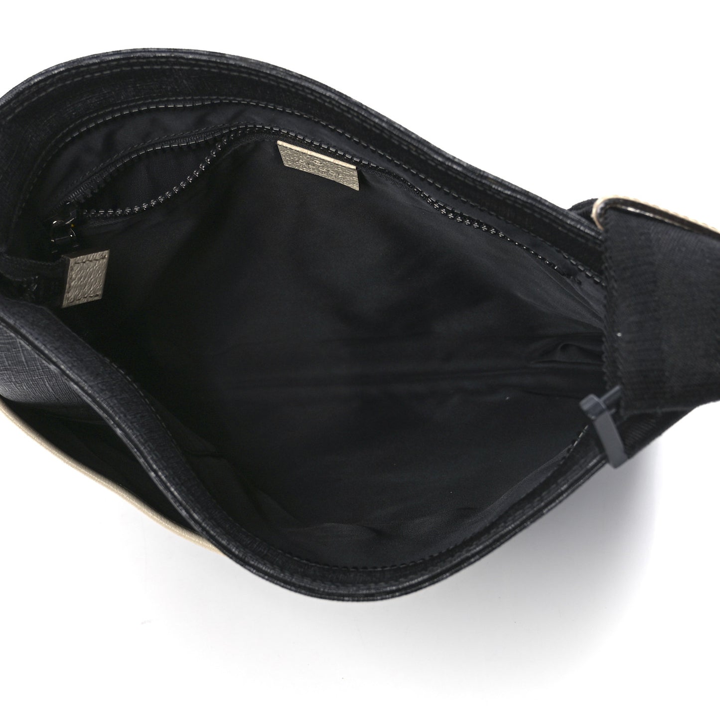 Black Supreme Trademark Logo Messenger Crossbody bag