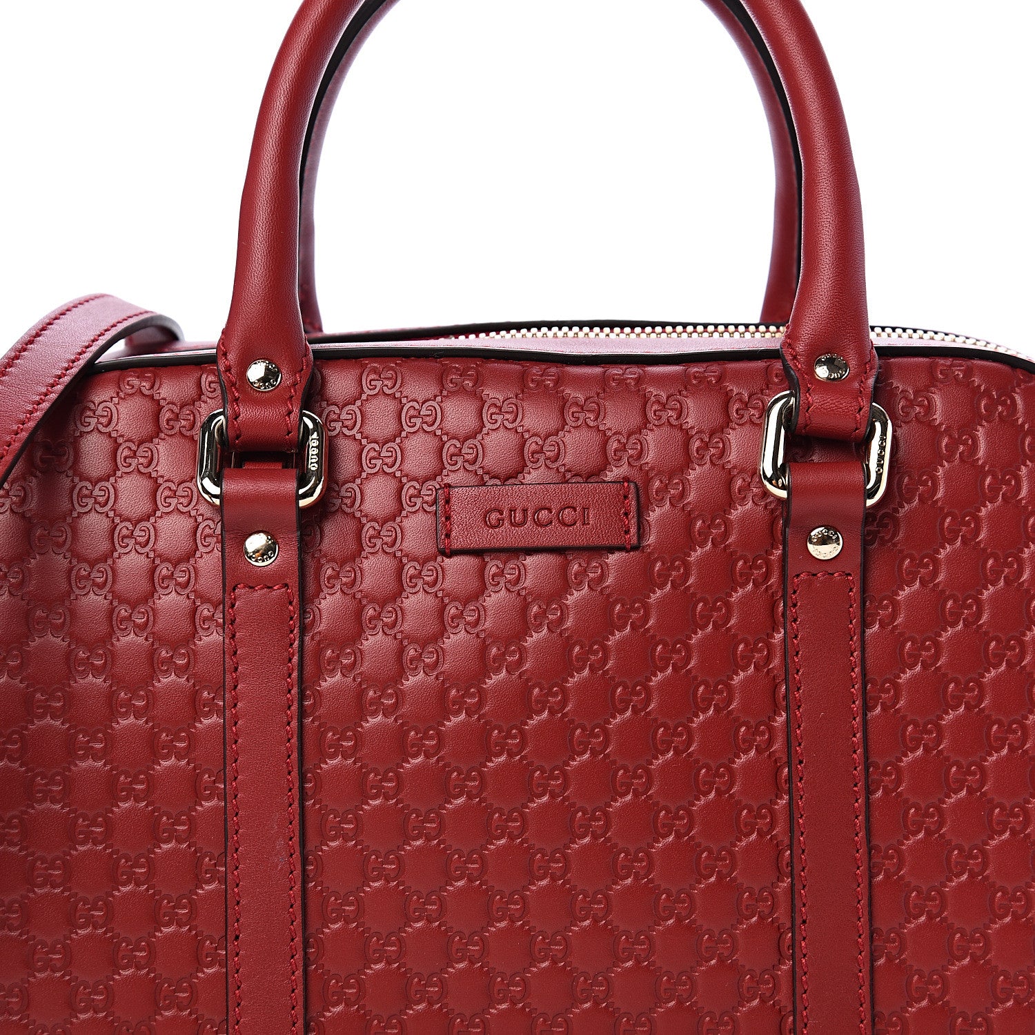 Gucci Soft Microguccissima Medium Crossbody Bag Rosso 9 of 9