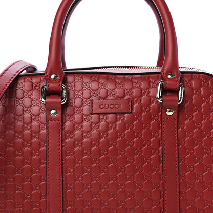 Gucci Soft Microguccissima Medium Crossbody Bag Rosso 9 of 9