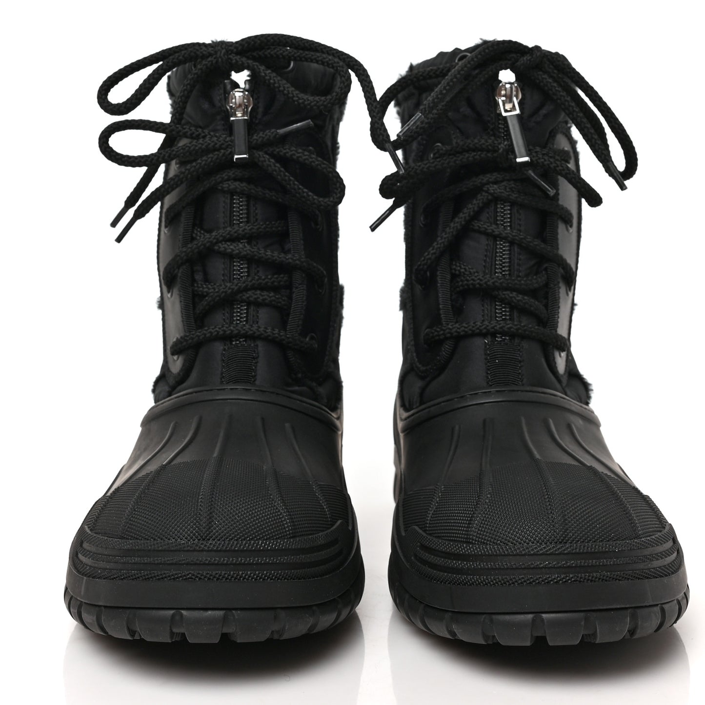 Rubber Nylon D-Venture Boots 38.5 Black