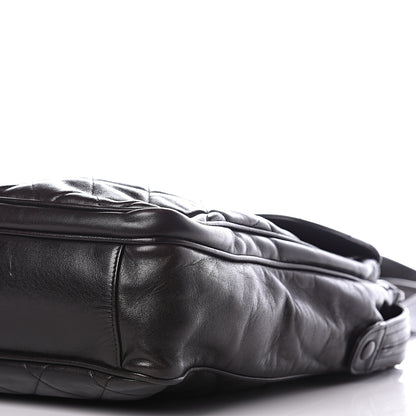 Chanel Lambskin Quilted CC Shoulder Bag Black 11 of 13