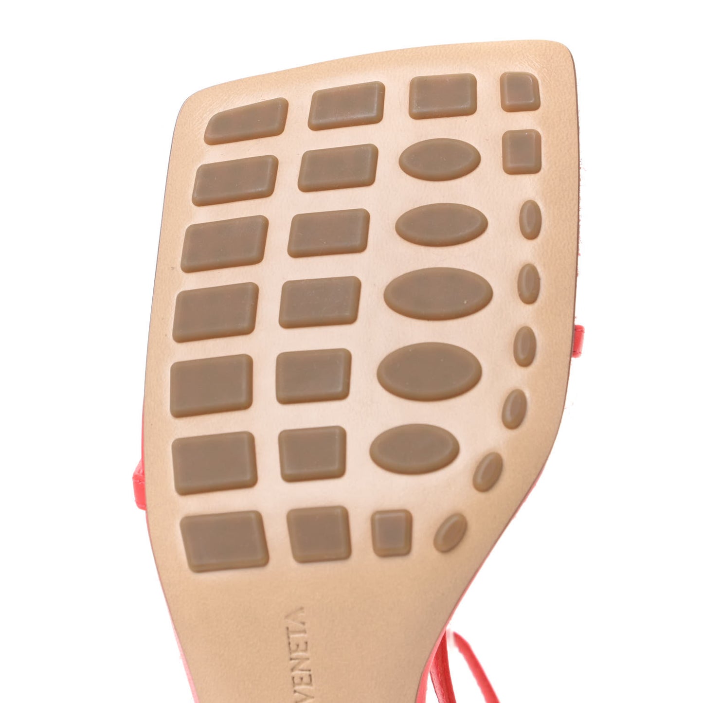 Nappa Rope Stretch Multi Strap 90mm Sandals 37 Tomato