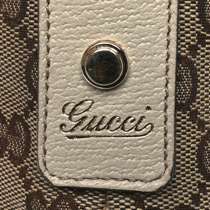 Gucci Monogram Abbey Messenger Bag Off White 9 of 11