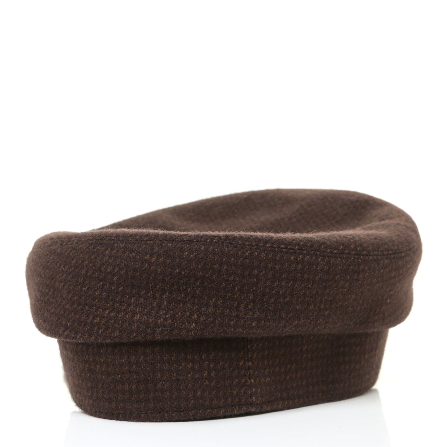 Wool Cashmere Dinard Cap 57 Brun Terre