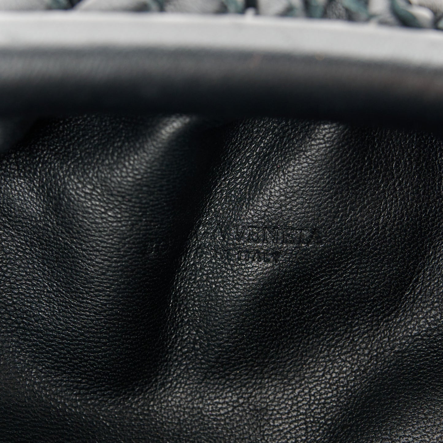 Nappa Intrecciato The Mini Pouch Black