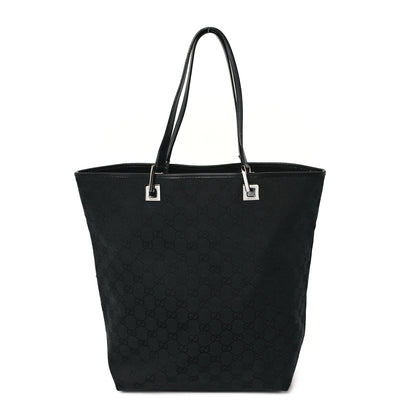 Gucci Monogram Bucket Tote Black 1 of 12