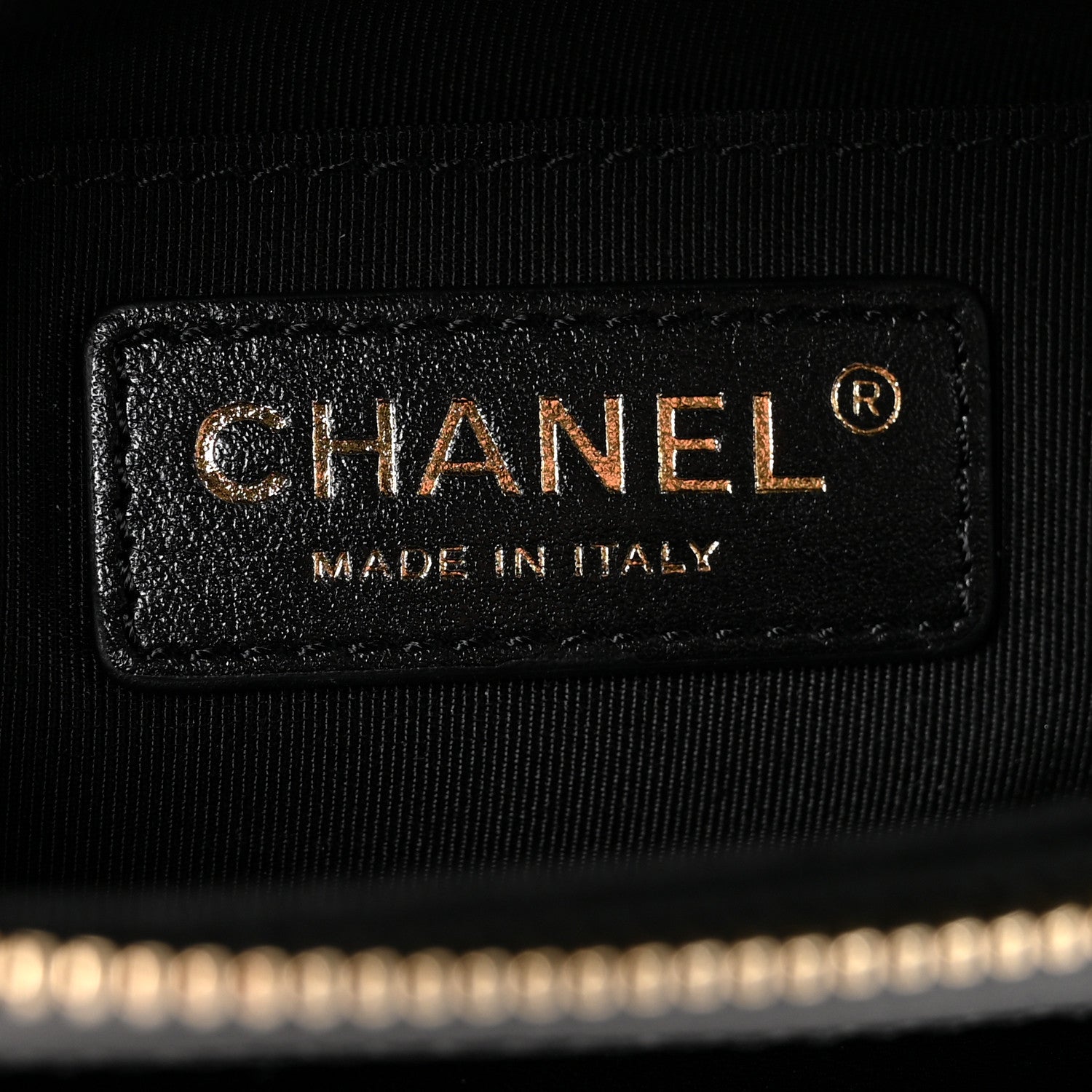 Chanel Lambskin Quilted Waist Bag Fanny Pack Black 6 of 11