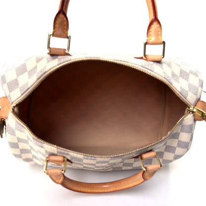 Louis Vuitton Damier Azur Speedy 30 4 of 4