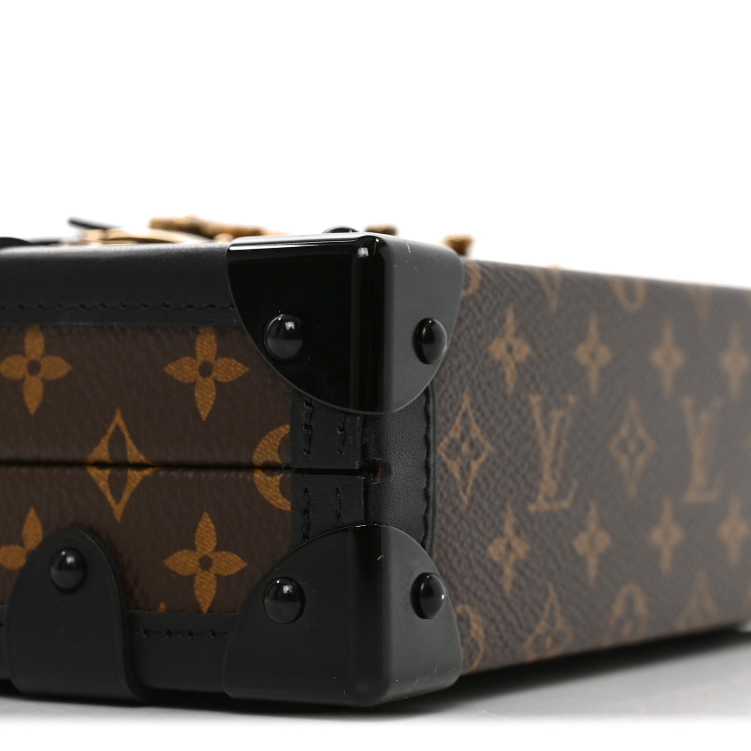 Louis Vuitton Monogram Petite Malle Black 8 of 9