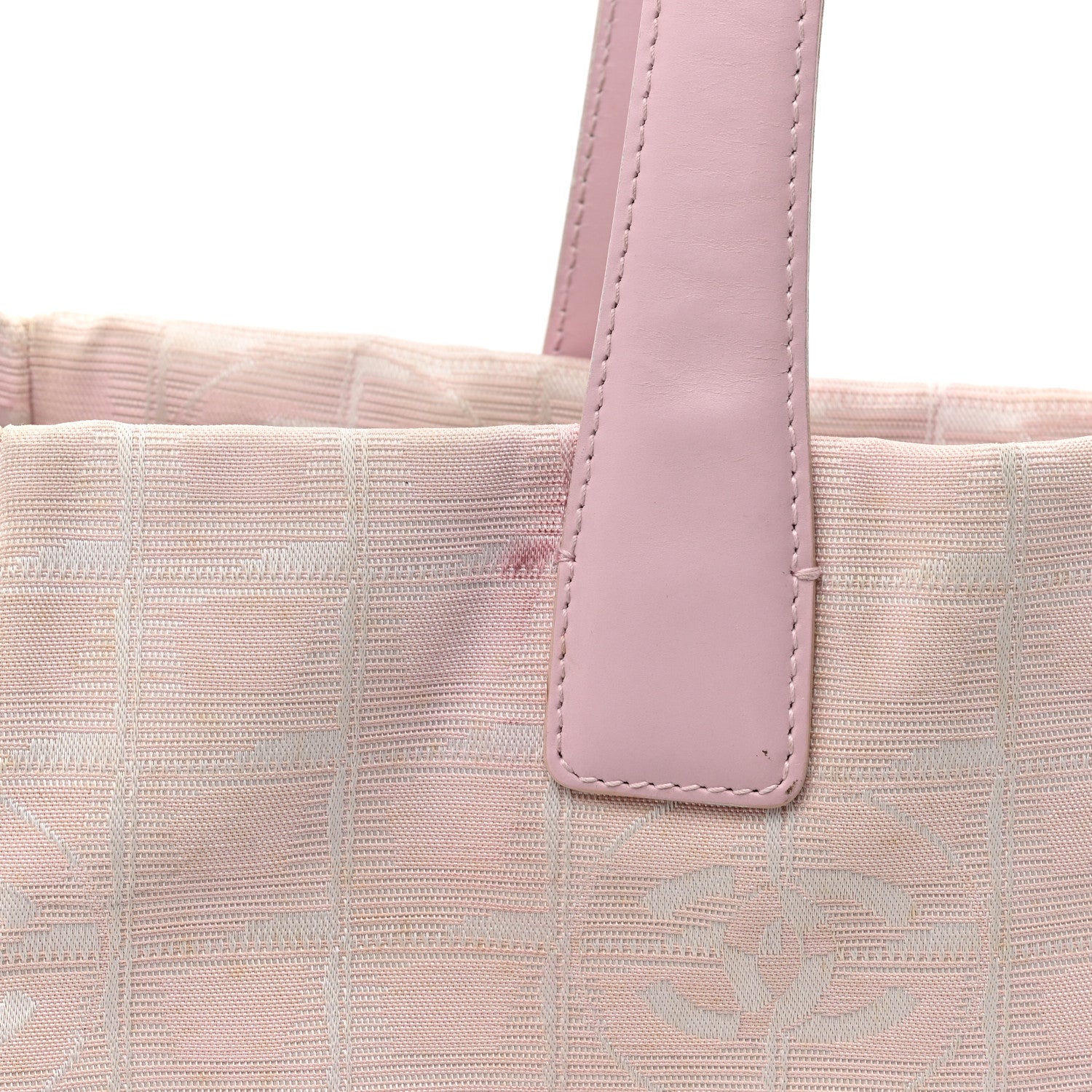 Chanel Nylon Medium Travel Tote Pink 18 of 19