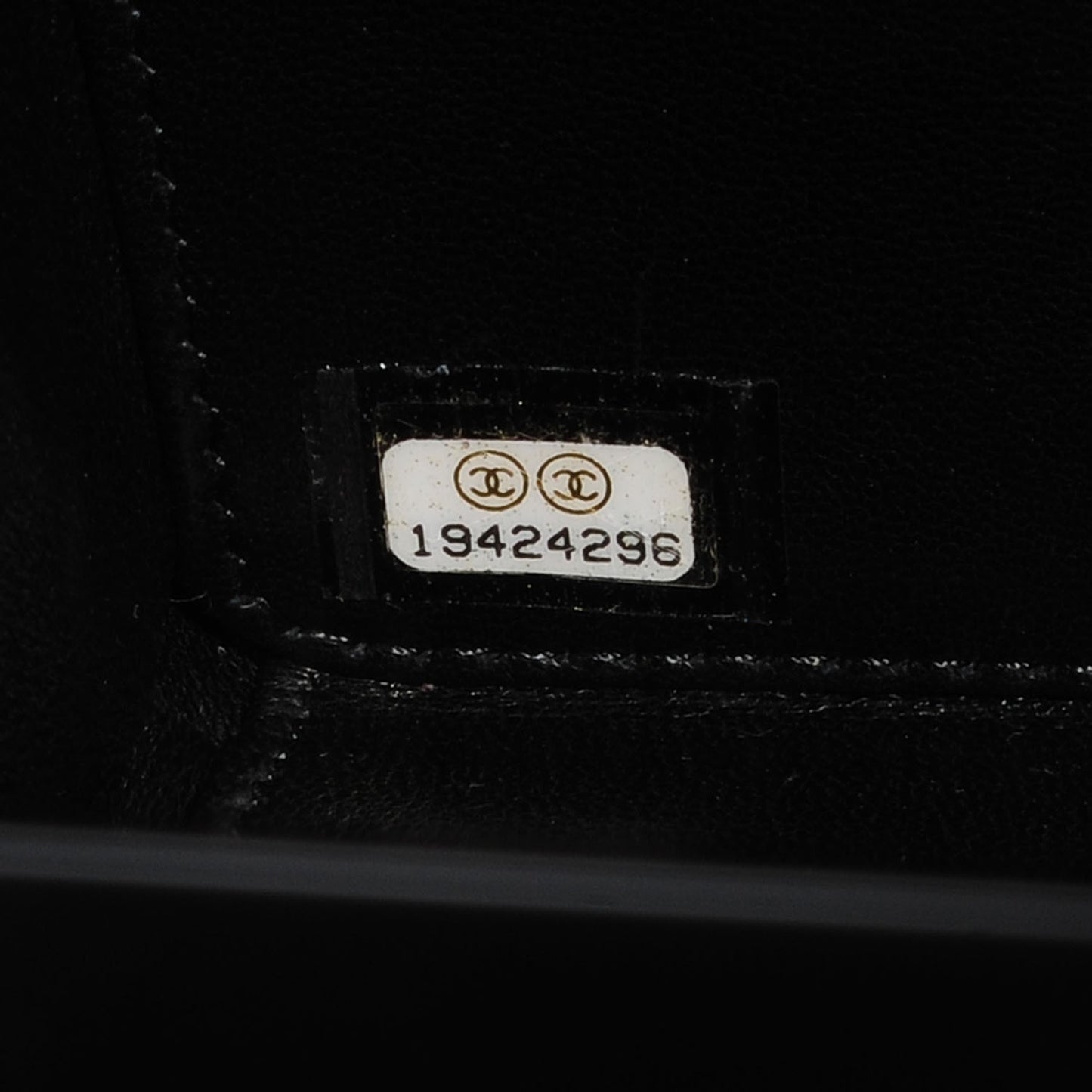 Plexiglass Perfume Bottle Clutch Black