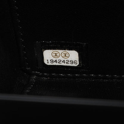 Chanel Plexiglass Perfume Bottle Clutch Black 6 of 7