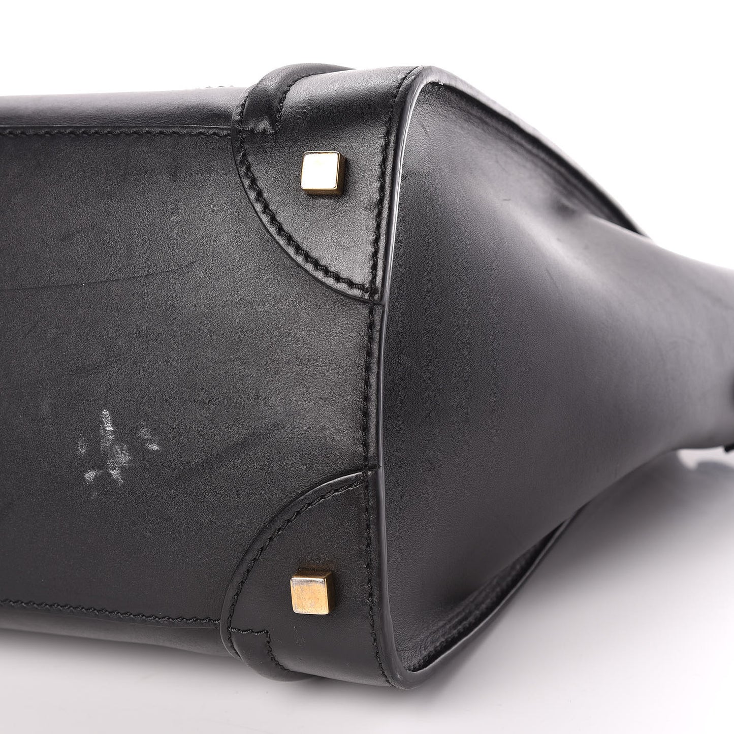 Smooth Calfskin Mini Luggage Black
