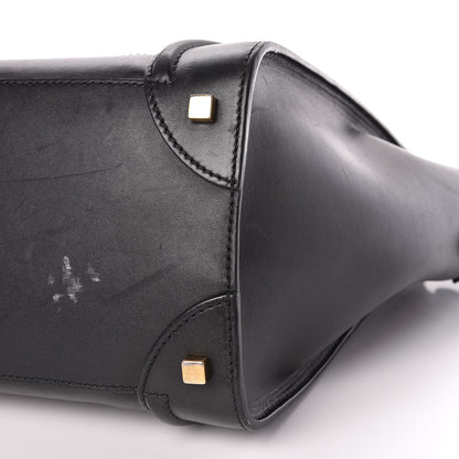 Celine Smooth Calfskin Mini Luggage Black 6 of 16