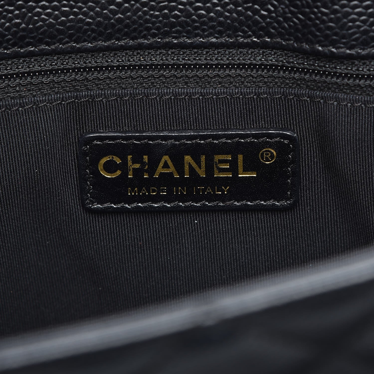Chanel Caviar Quilted Grand Shopping Tote GST Black 6 of 8