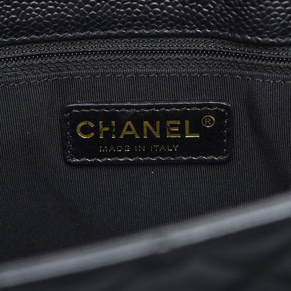 Chanel Caviar Quilted Grand Shopping Tote GST Black 6 of 8