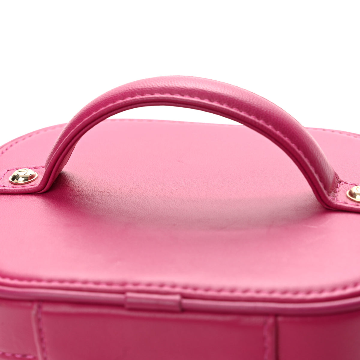Lambskin Timeless Vanity Cosmetic Case Pink