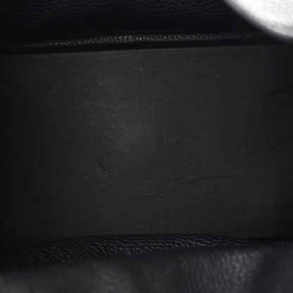 Hermes Taurillon Clemence Lindy 30 Black 5 of 10