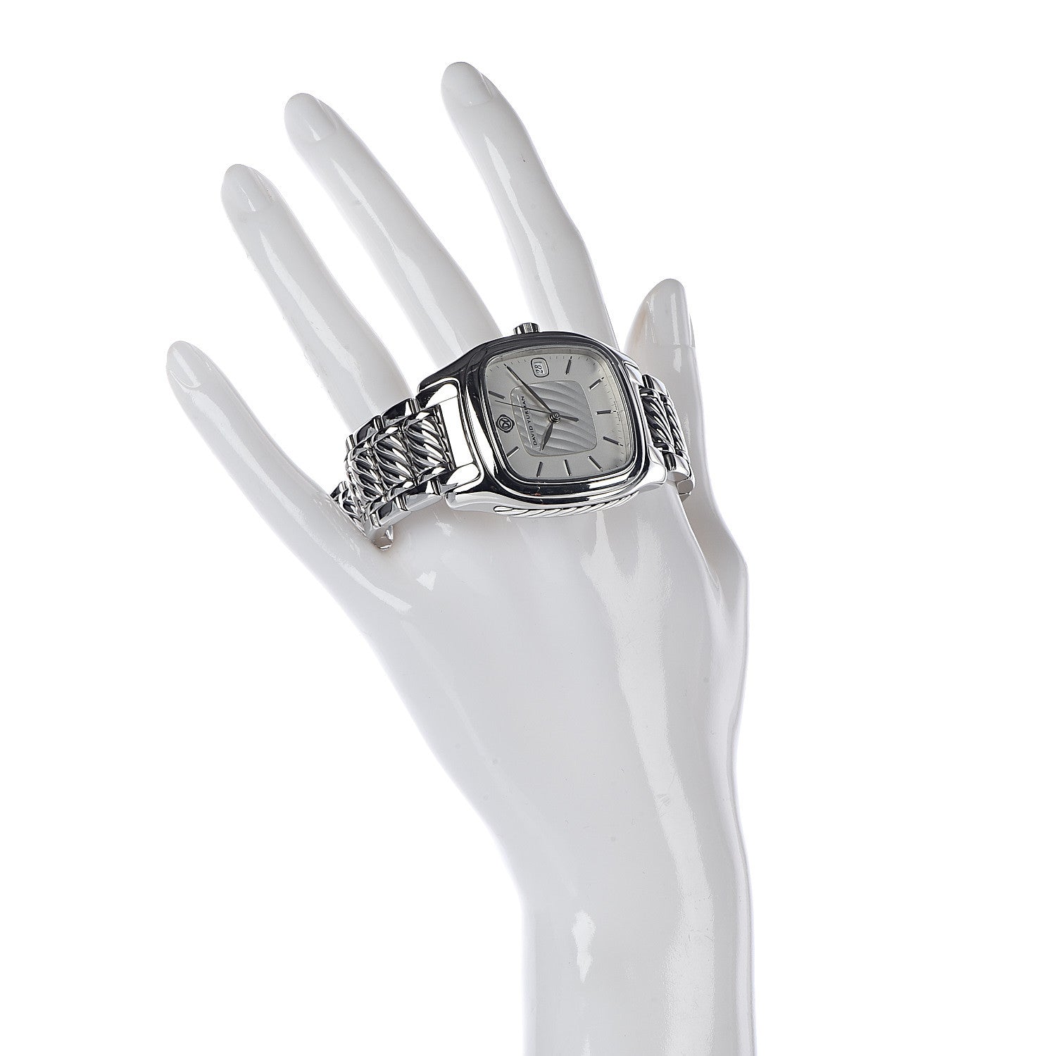David Yurman Stainless Steel 35mm Thoroughbred Automatic Watch 2 of 6