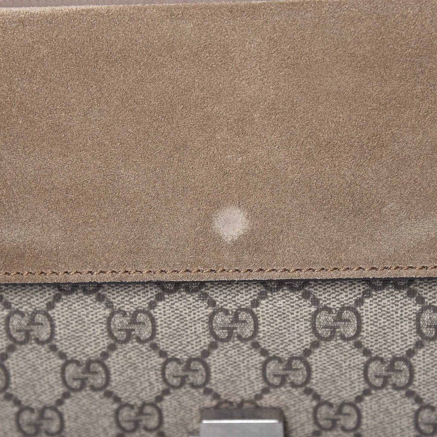 GG Supreme Monogram Small Dionysus Shoulder Bag Taupe