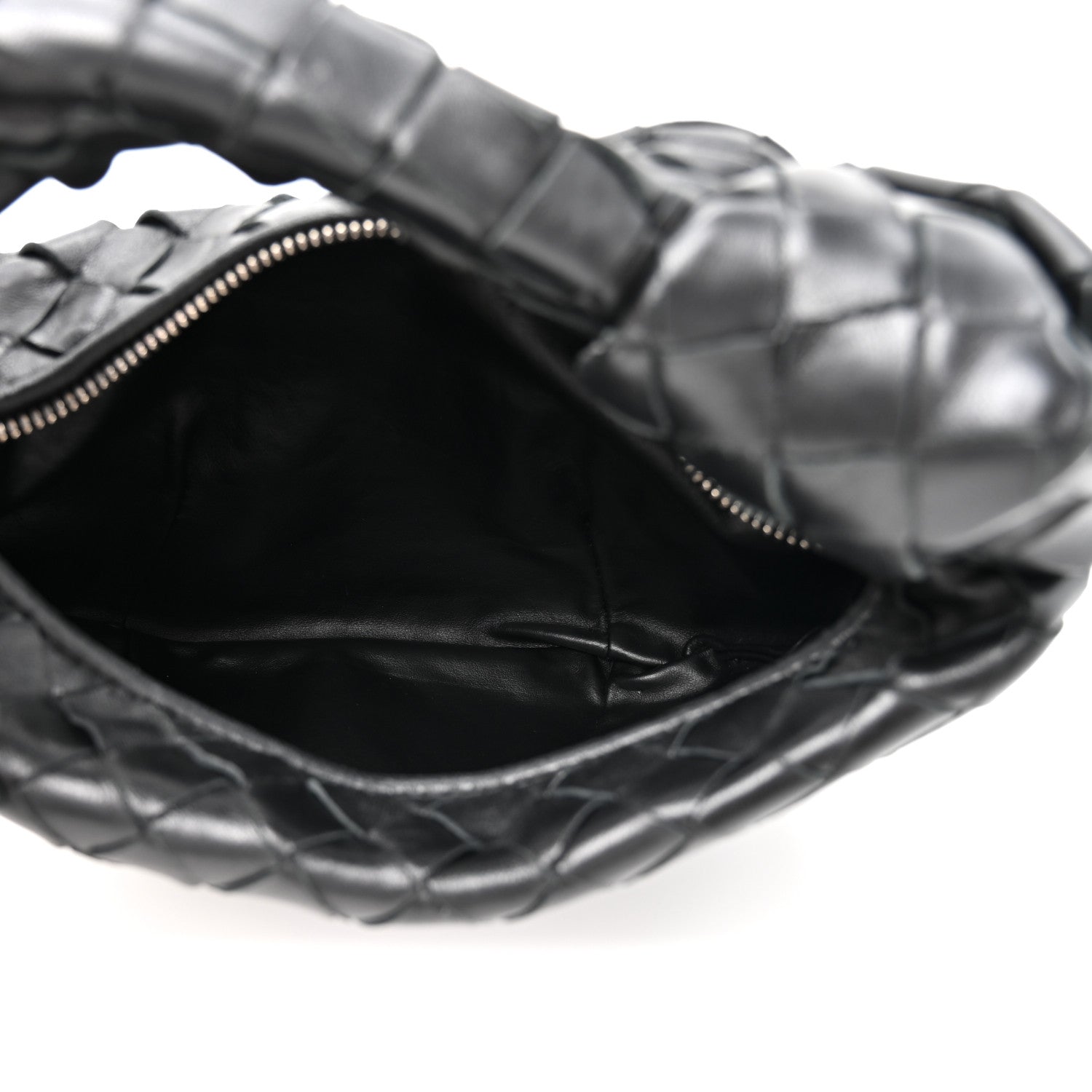 Bottega Veneta Nappa Intrecciato Mini Jodie Black Black 5 of 10