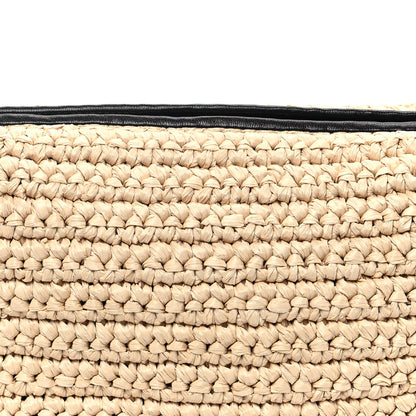 Bottega Veneta Raffia Woven Nappa Intrecciato Mini Wallace Natural Fondant 8 of 10