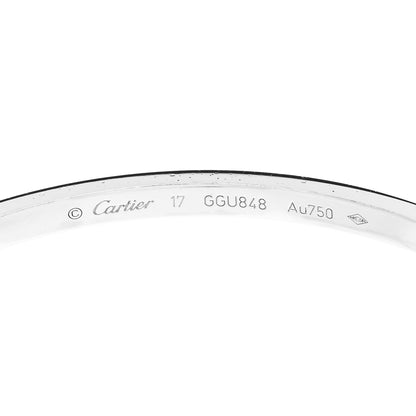 Cartier 18K White Gold Small LOVE Bracelet 17 3 of 4