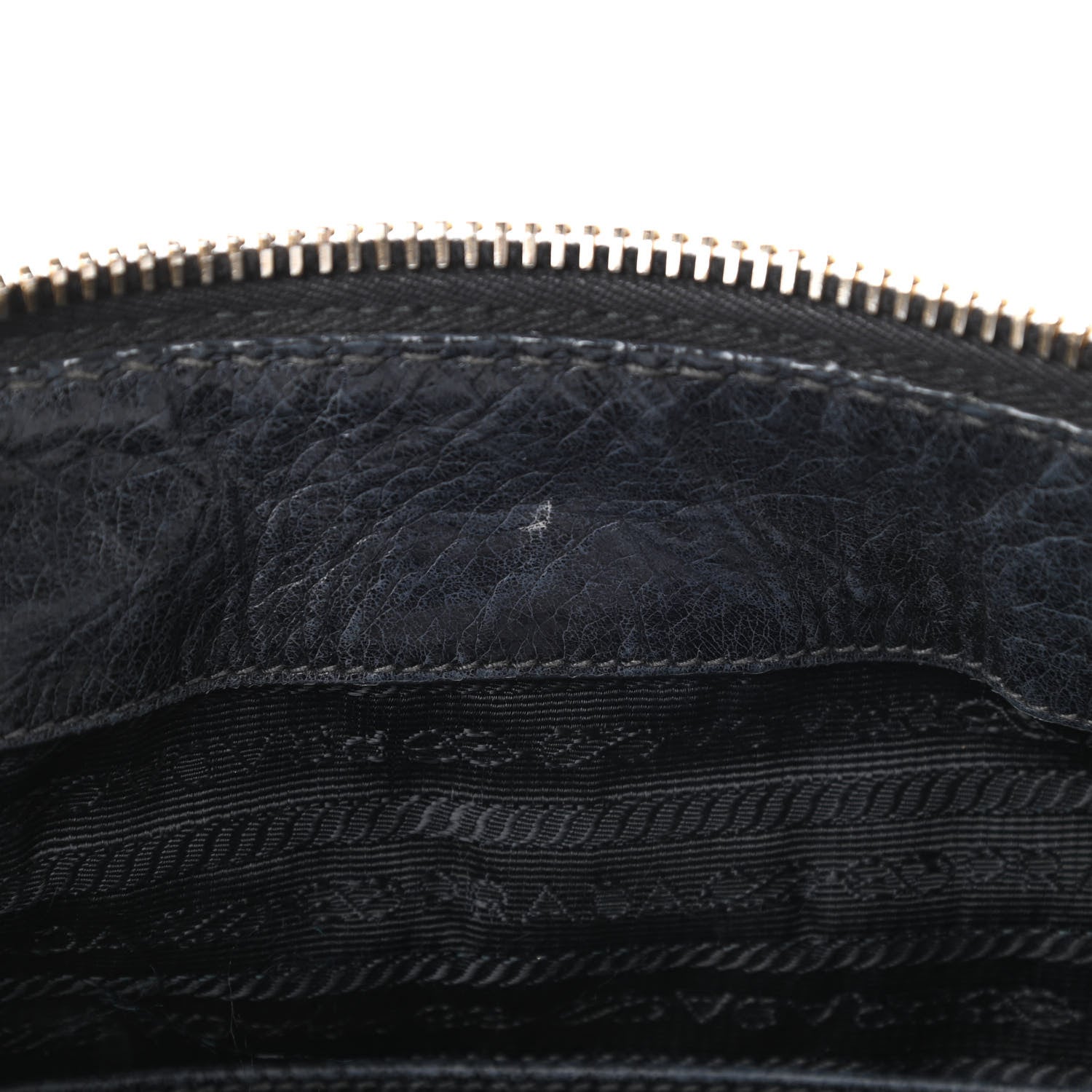 Prada Vitello Shine Shopping Satchel Black 20 of 20