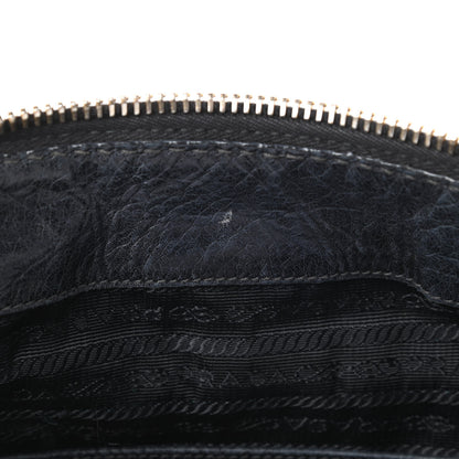 Prada Vitello Shine Shopping Satchel Black 20 of 20