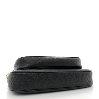 Louis Vuitton Empreinte Monogram Giant Multi Pochette Accessories Black 4 of 10