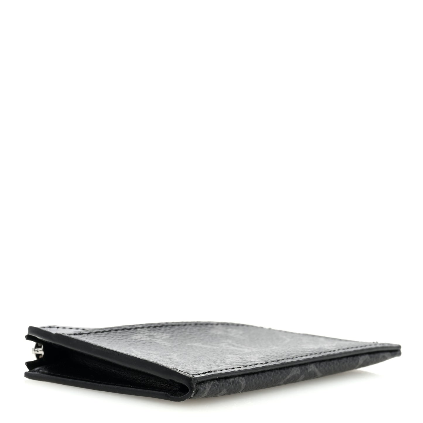 Monogram Eclipse Zipped Card Holder Black