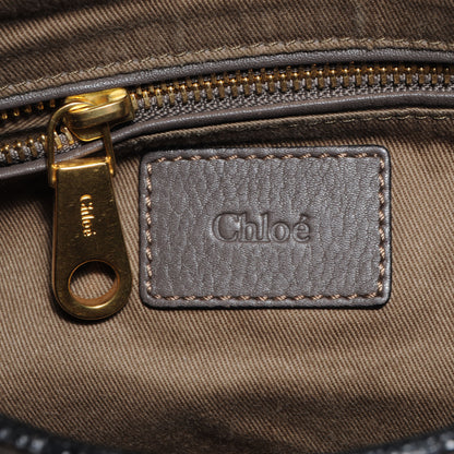 Chloe Calfskin Marcie Crossbody Bag Ash 6 of 9