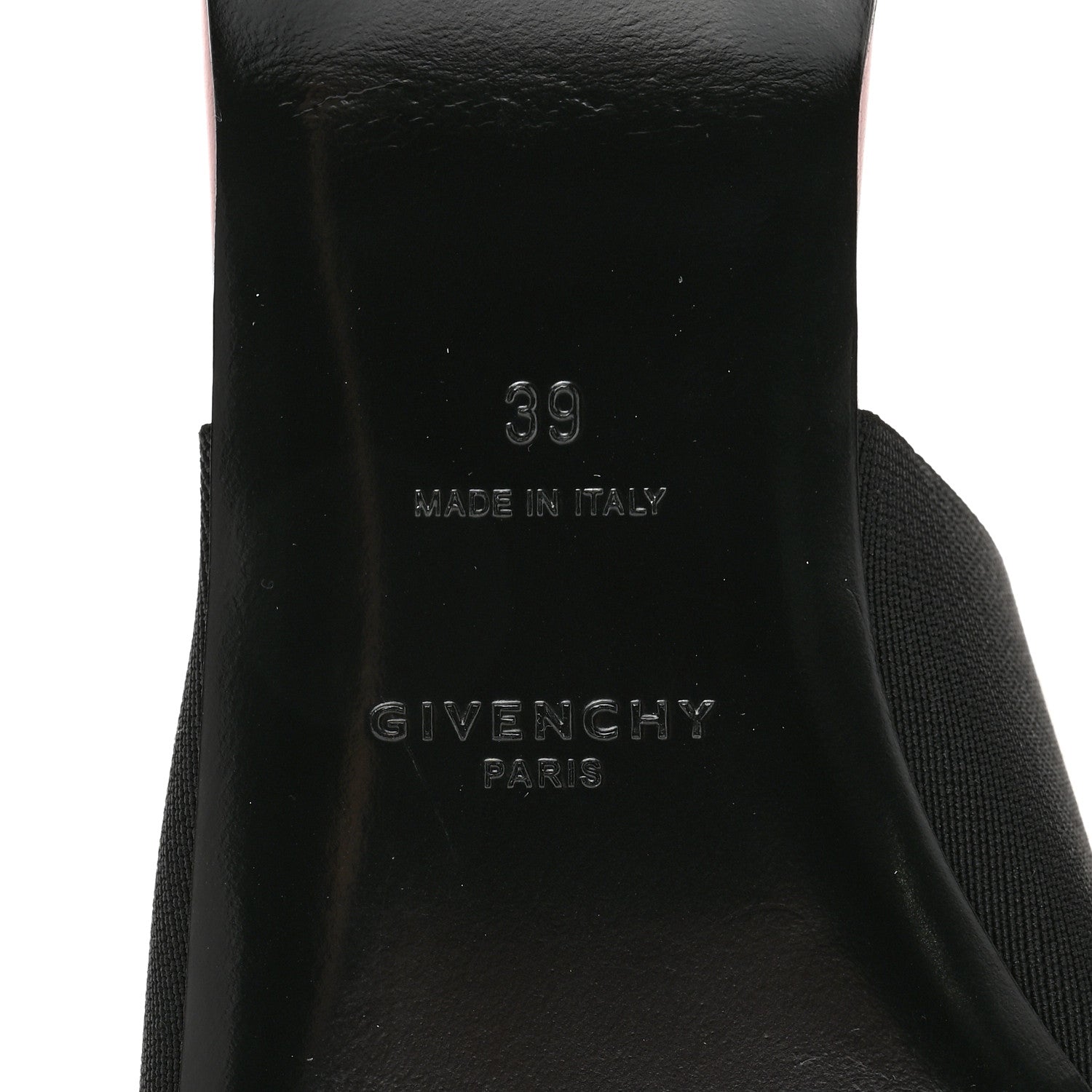 Givenchy Calfskin Bedford Logo Mule Slides 39 Pink 8 of 9