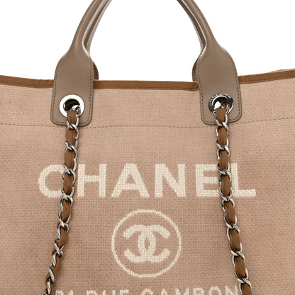 Chanel Canvas Large Deauville Tote 8 of 13