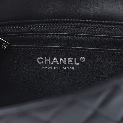 Chanel Lambskin Quilted Mini Rectangular Flap Black 6 of 11