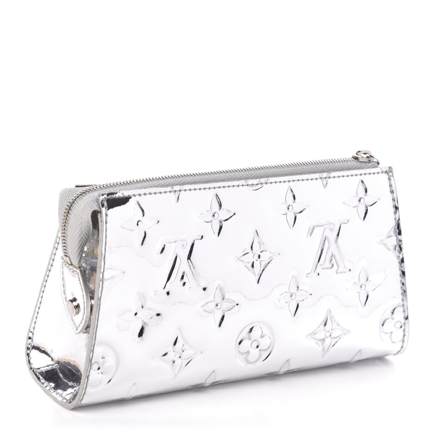 Monogram Mirior Trousse Cosmetic Pouch Silver