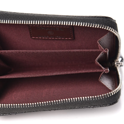 Chanel Caviar Quilted Zip Coin Purse Black 5 of 8