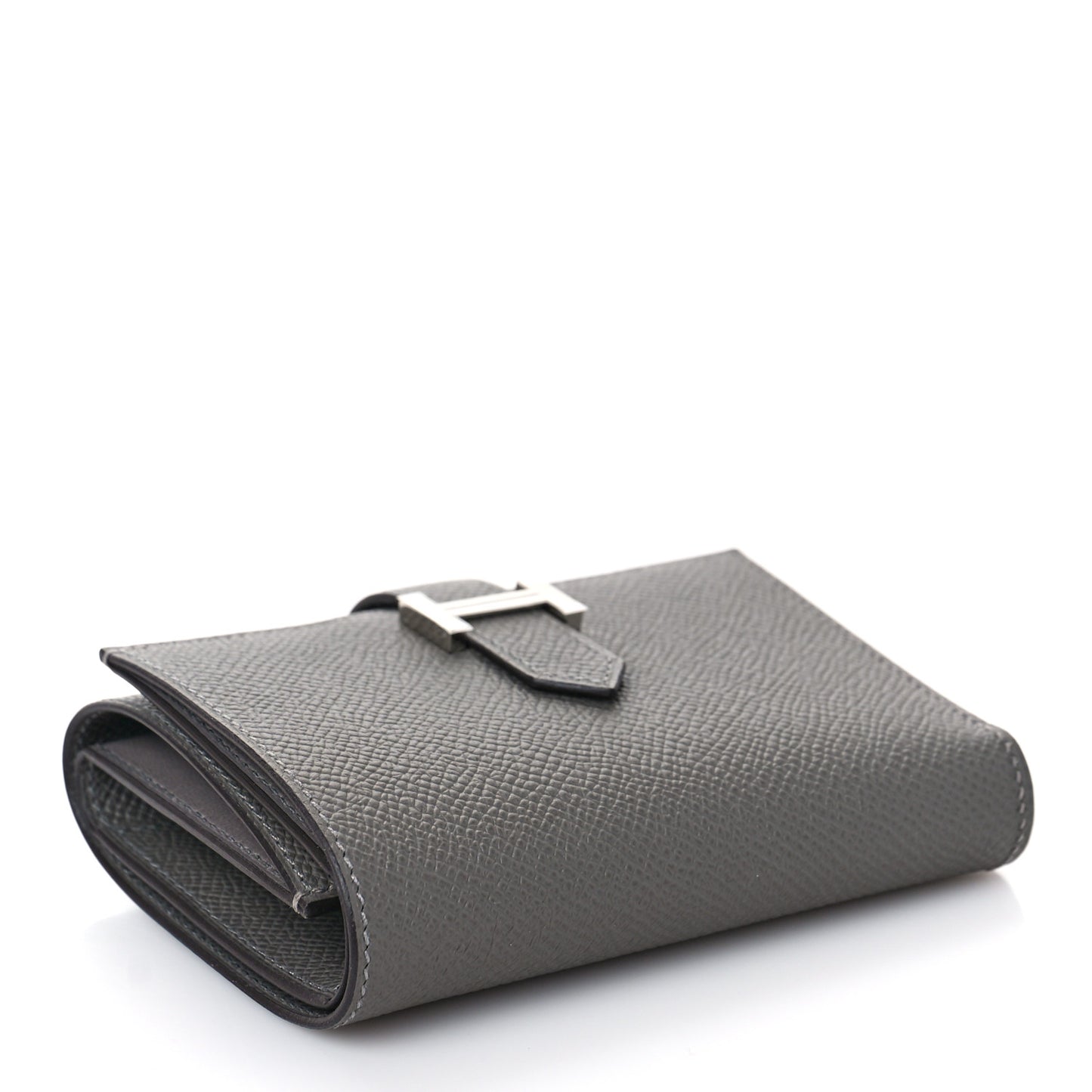 Epsom Tri-Fold Compact Bearn Wallet Gris Meyer