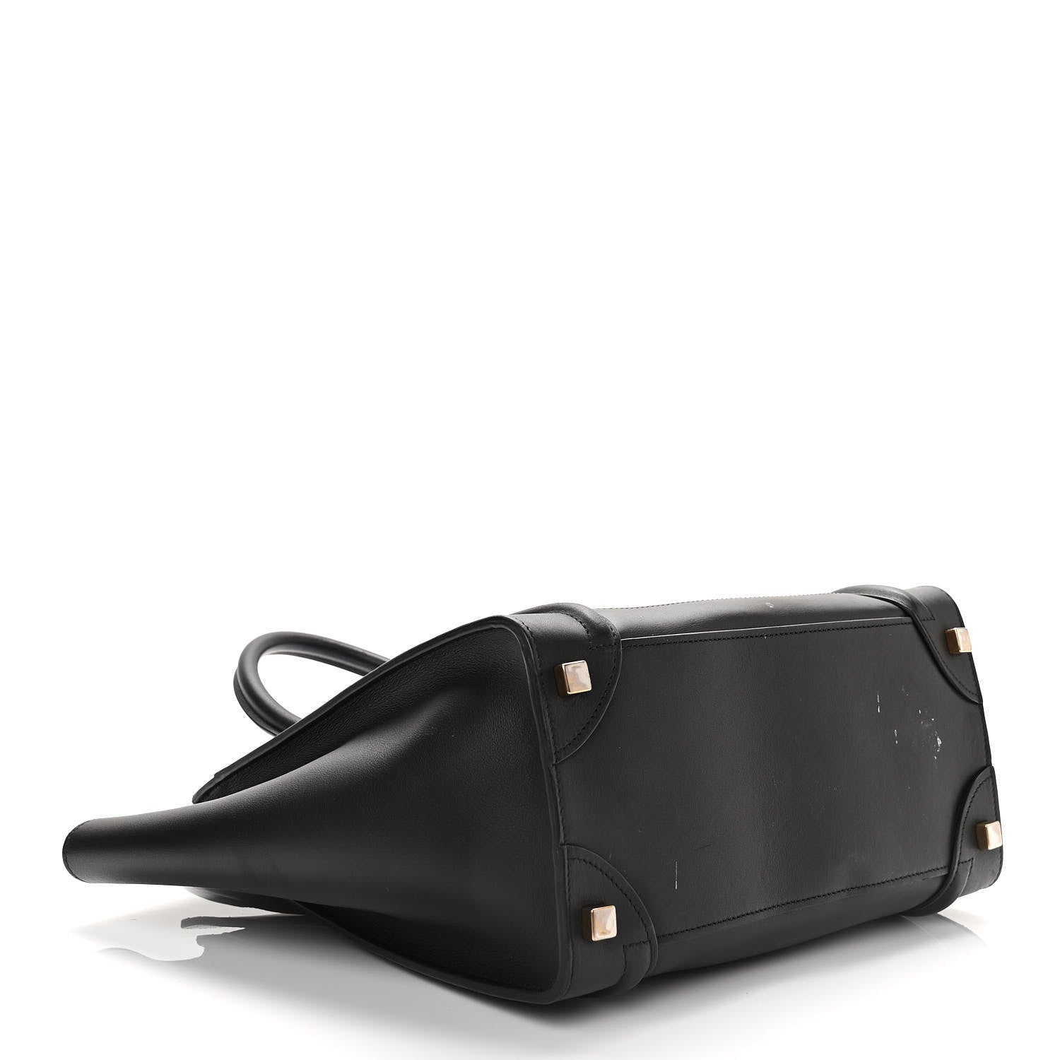 Celine Smooth Calfskin Micro Luggage Black 4 of 14