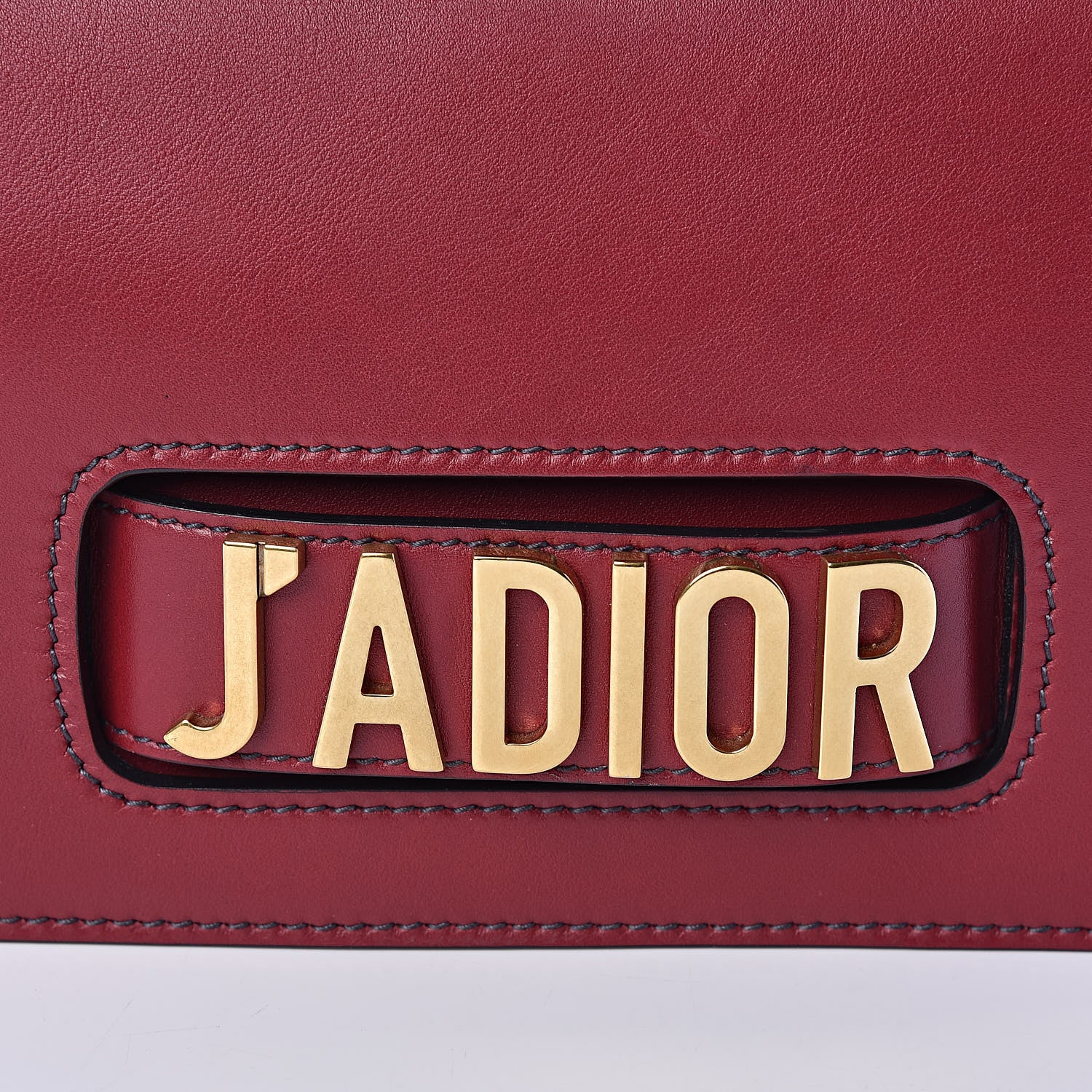 Christian Dior Calfskin J'Adior Chain Flap Bag Red 9 of 12