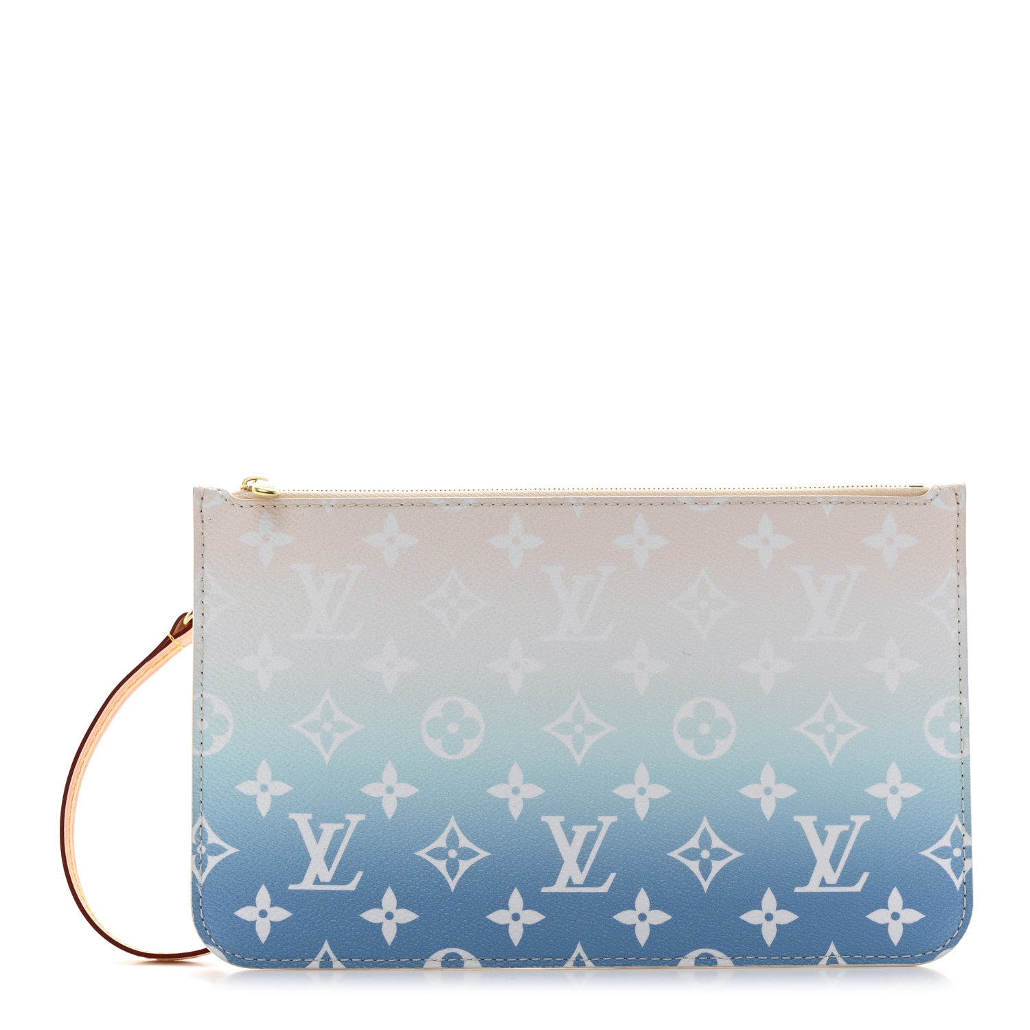 Louis Vuitton Monogram By The Pool Neverfull MM Pochette Blue 1 of 7