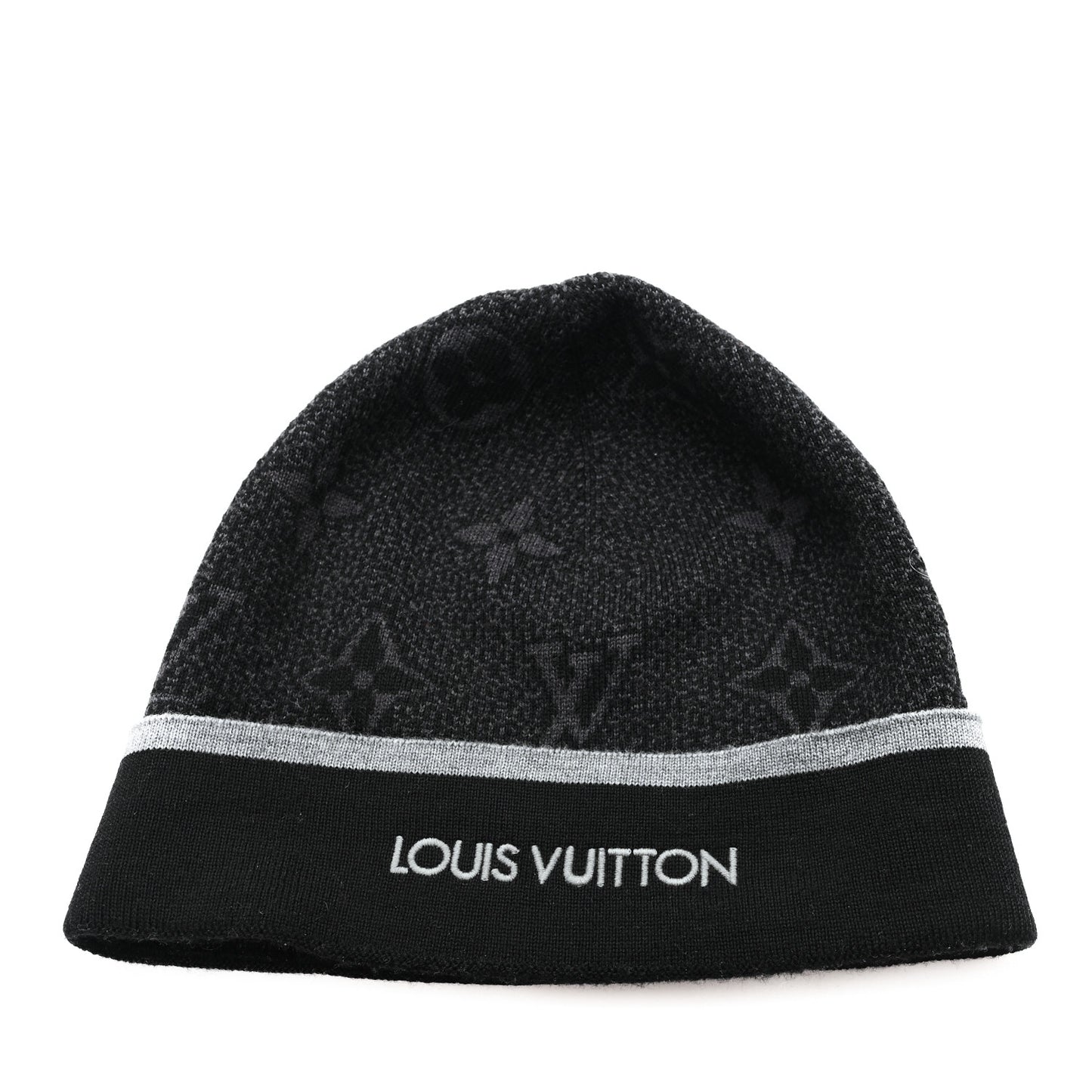Wool My Monogram Eclipse Beanie Hat