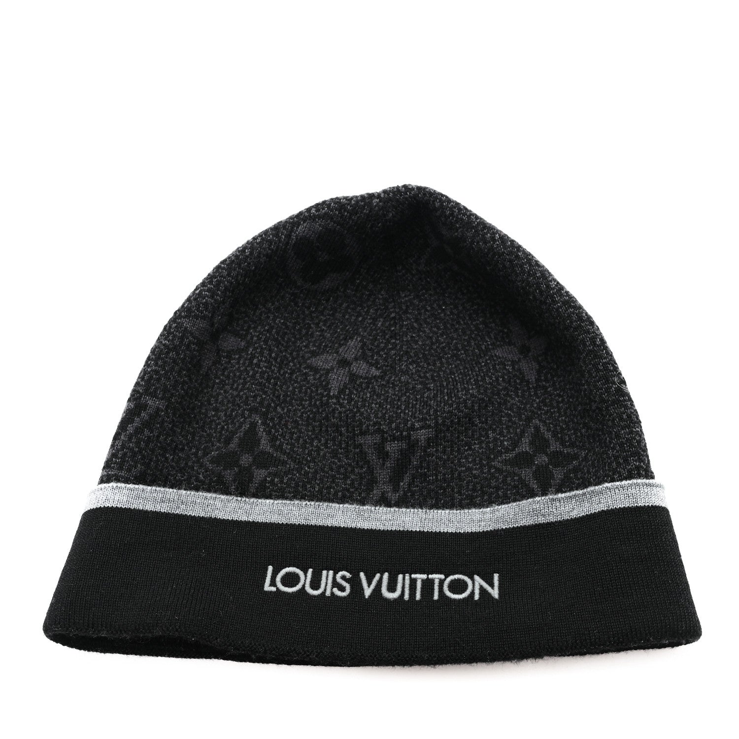 Louis Vuitton Wool My Monogram Eclipse Beanie Hat 1 of 5