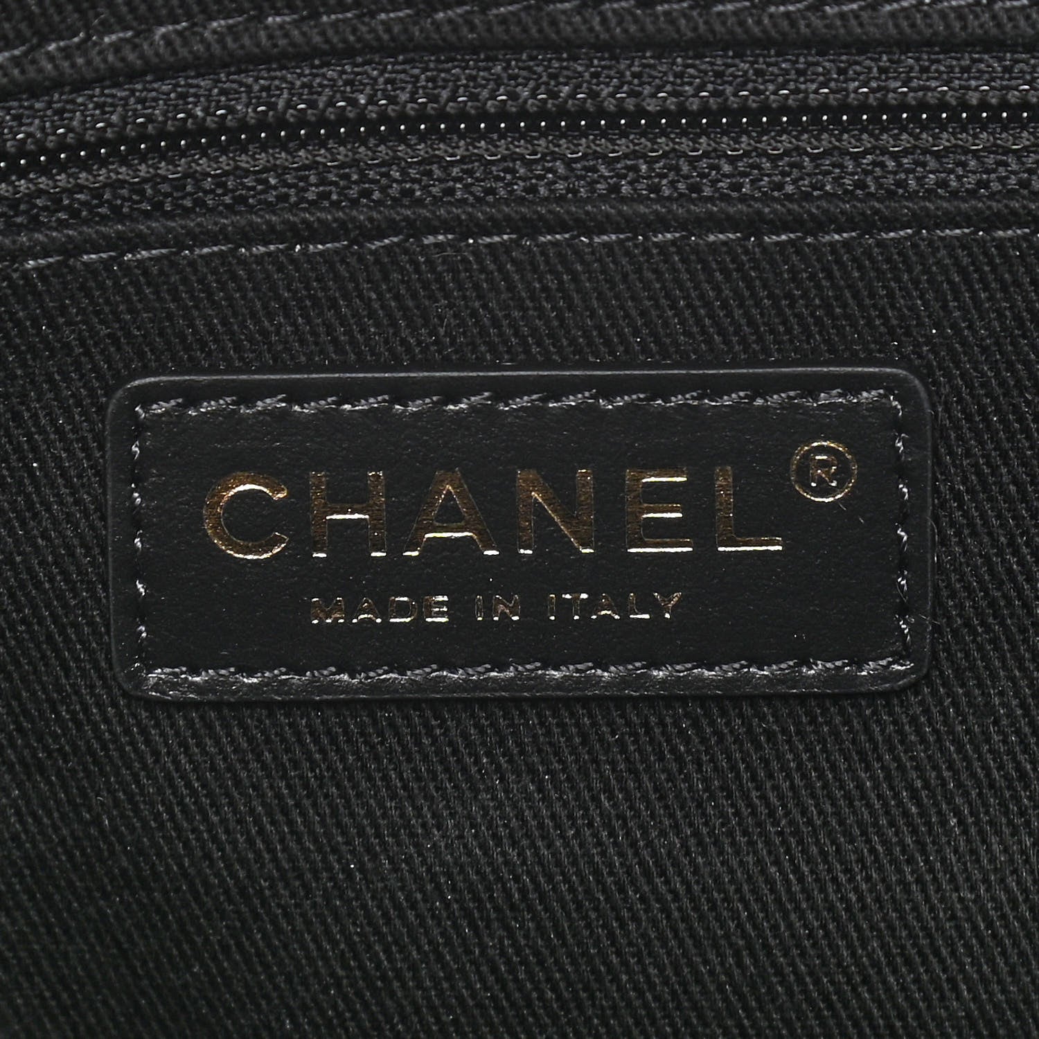 Chanel Lurex Boucle Small Deauville Tote Black 7 of 9