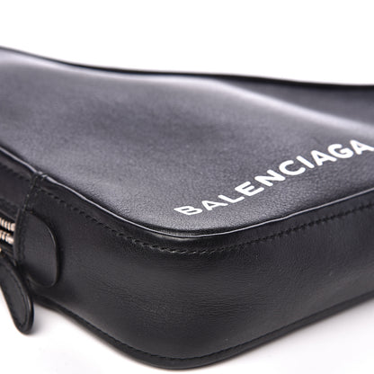 Balenciaga Calfskin M Triangle Pouch Black 6 of 10